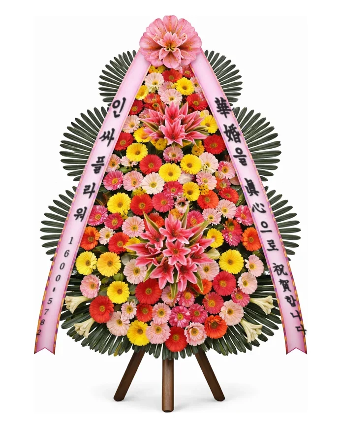 축하화환 3단 특대
